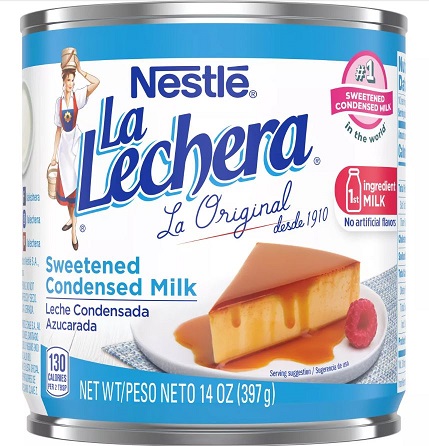 Nestle La Lechera Sweetened Condensed Milk for Baking Cake - 14oz