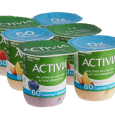 Activia Probiaotic Yogurt 4oz, 6ct Assorted Variety