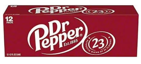 Dr Pepper 12 packs