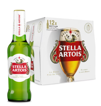Stella Artois 12 Pack Bottles