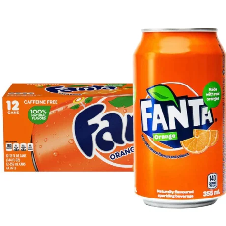 Fanta Orange Soda - 12 Pack
