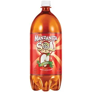 Manzanita Sol Apple Flavored Soda, 2 L
