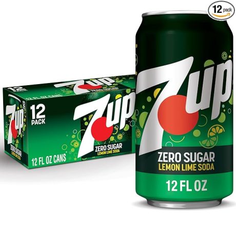 Zero Sugar 7-Up Soda - 12 Pack