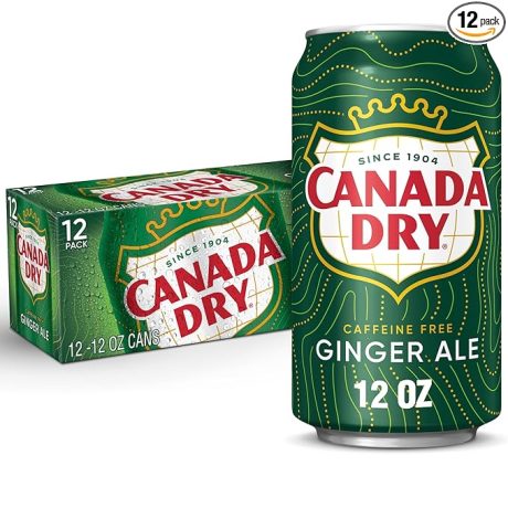 Canada Dry Ginger Ale Soda - 12 pack