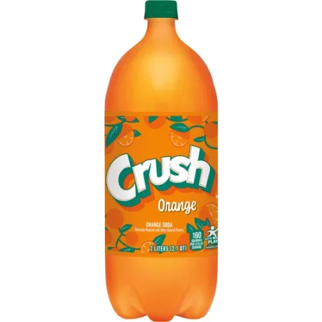 Crush Orange Flavored Soda 2 L