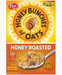 Post Honey Bunches of Oats Cereal Strawberries, Almonds, or Honey Roasted 11oz - 12oz