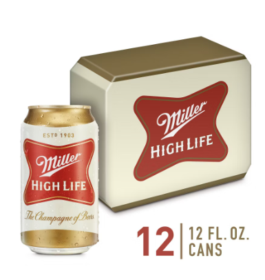 Miller High Life Cans 12pk/12oz