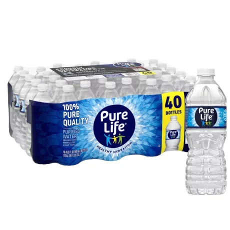 Pure Life Purified Water - 40 Count